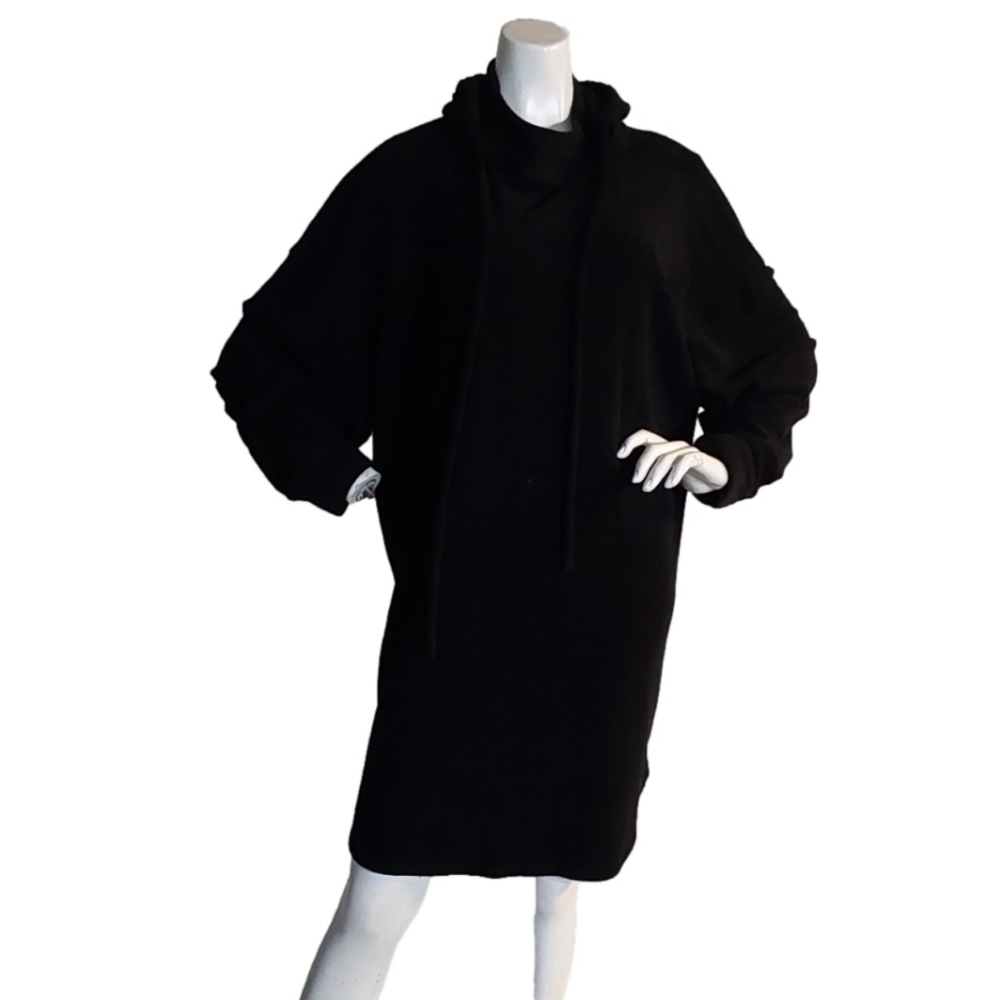 NATORI HOODED TERRY CLOTH LOUNGE DRESS SIZE SMALL